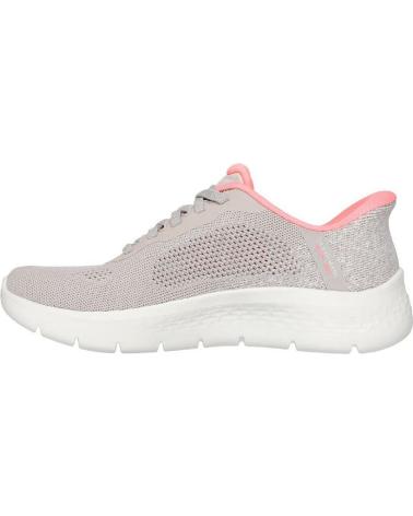 SKECHERS 125503 ZAPATILLAS CASUAL DE MUJER SLIP INS TAUPE