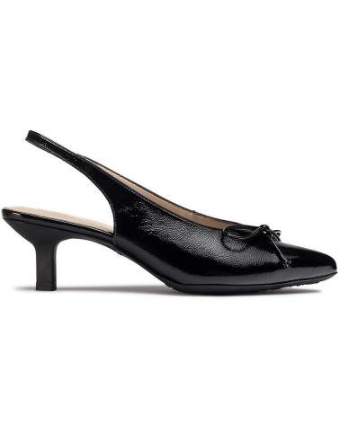 WONDERS ZAPATOS DESTALONADOS INGRID G-7103 NEGRO
