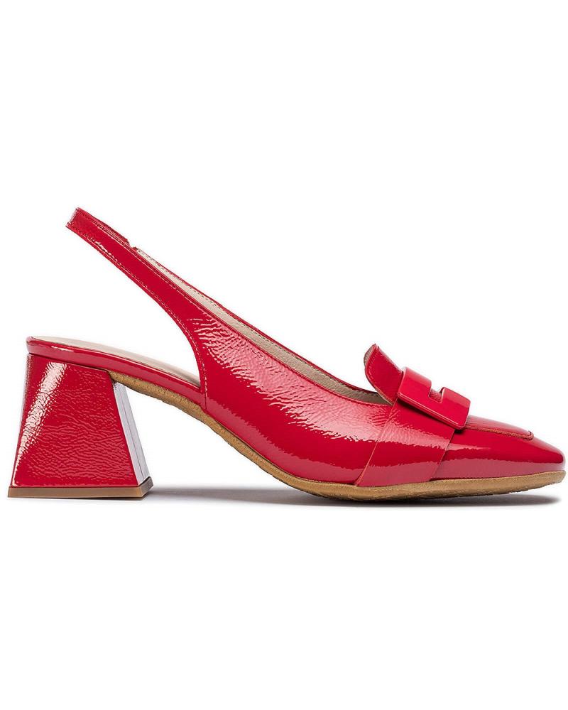 WONDERS ZAPATOS CON TACON REBECA H-6312 ROJO