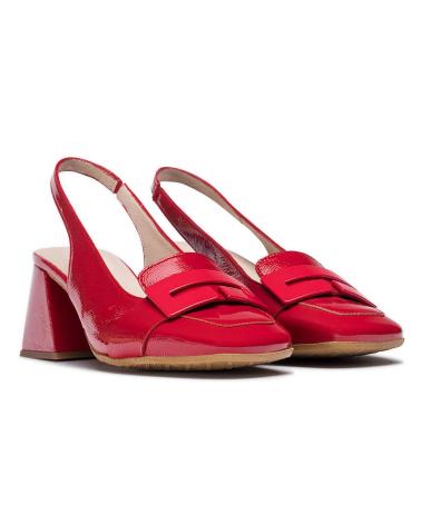 WONDERS ZAPATOS CON TACON REBECA H-6312 ROJO