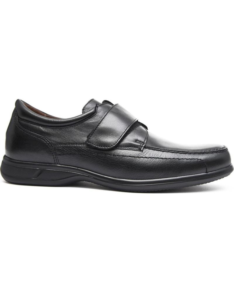 BAERCHI BLUCHER VELCRO NEGRO