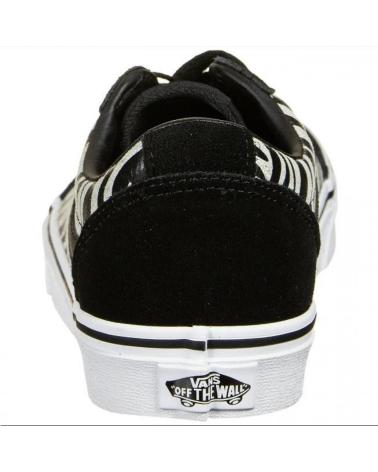 Zapatillas deporte VANS OFF THE WALL  de Mujer DEPORTIVOS WM WARD METALLIC VANS NEGRO-ESTA CEBRA VN0A3IUN54  NARANJA