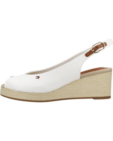 TOMMY HILFIGER SANDALIAS MUJER MODELO FW0FW08595 COLOR BLANCO YBL
