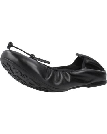 WONDERS BAILARINAS MUJER MODELO A4102 COLOR NEGRO