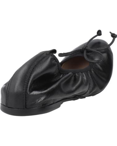 WONDERS BAILARINAS MUJER MODELO A4102 COLOR NEGRO