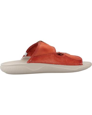 SUNNI SABBI SANDALIAS HOMBRE MODELO NAXOS 009 COLOR ROJO TEJA
