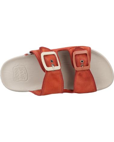 SUNNI SABBI SANDALIAS HOMBRE MODELO NAXOS 009 COLOR ROJO TEJA