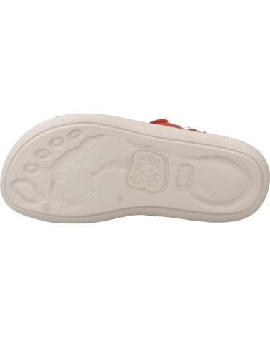 SUNNI SABBI SANDALIAS HOMBRE MODELO NAXOS 009 COLOR ROJO TEJA