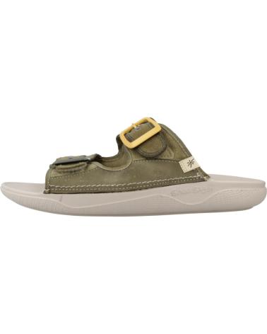 SUNNI SABBI SANDALIAS HOMBRE MODELO NAXOS 009 COLOR VERDE MILITAR