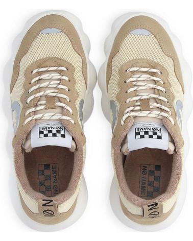 NO NAME - GONG JOGGER MESH-SUEDE BEIGE