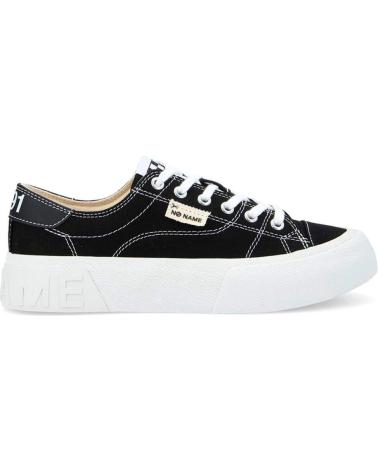 NO NAME - RESET SNEAKER WOMAN CANVAS BLACK
