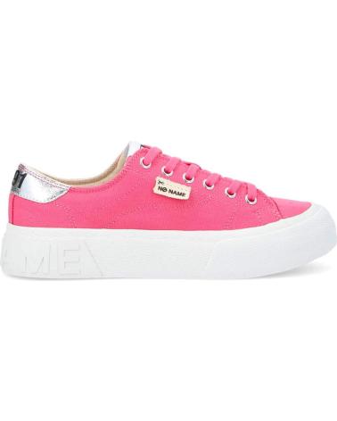 NO NAME - RESET SNEAKER WOMAN CANVAS FUSCHIA