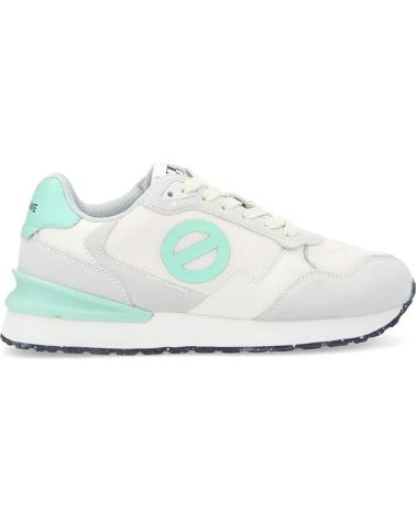 NO NAME - TOVA SNEAKER WOMAN SUEDE-MESH-NAPA WHITE