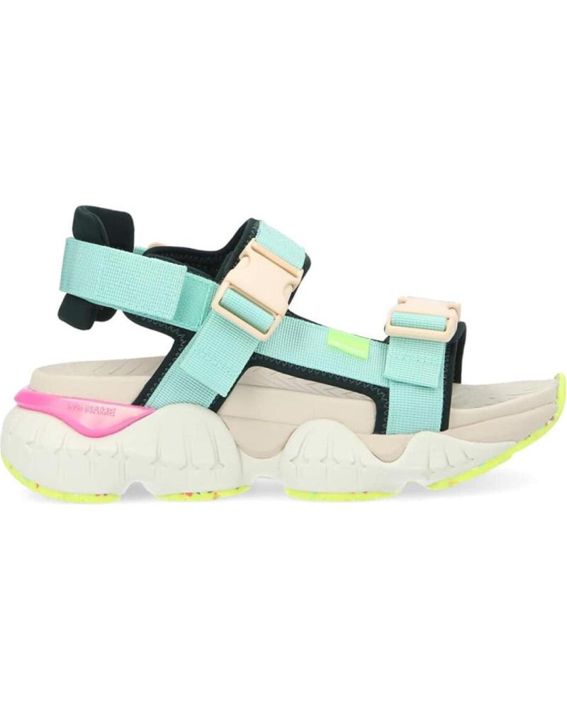NO NAME - KRAZEE SANDALE WOMAN NYLON STRAP-NEO BLUE