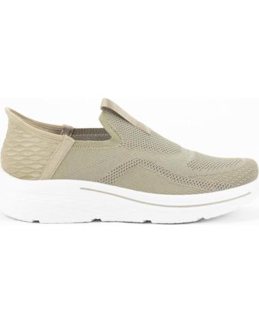 KESLEM ZAPATILLAS DEPORTIVAS SLIP-ON PARA HOMBRE EN COLOR CAQUI KAKI
