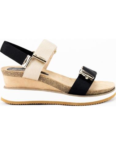 KESLEM SANDALIA DEPORTIVA CON CUNA EN COLOR NEGRO