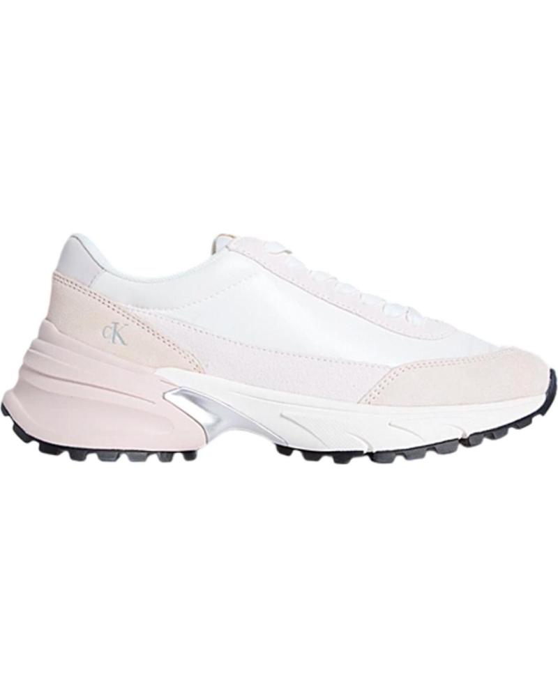 CALVIN KLEIN HIKE RUNNER MG NYLON PERL BLANCO