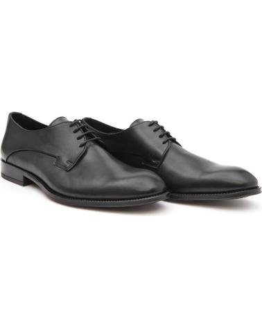 SCARPE BLUCHER BAERCHI 1200 LISCIO NERO NEGRO