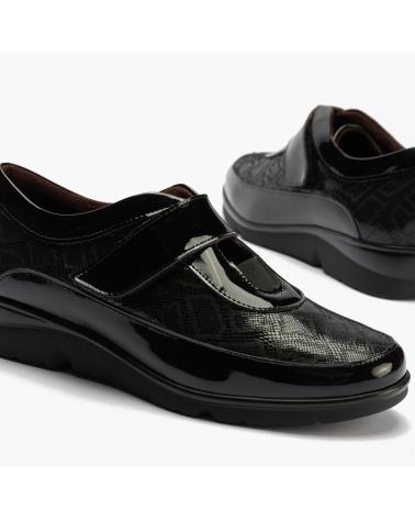 Zapatos de Mujer PITILLOS ZAPATO VELCRO  5303 NEGRO