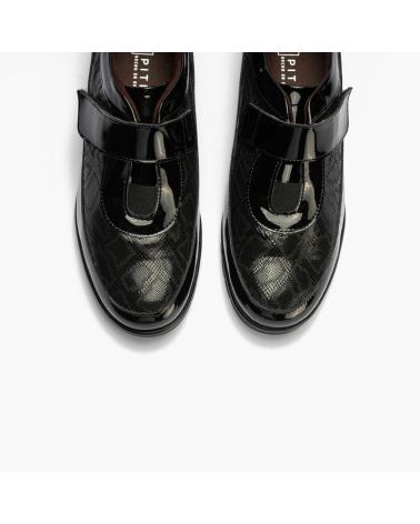 Zapatos de Mujer PITILLOS ZAPATO VELCRO  5303 NEGRO