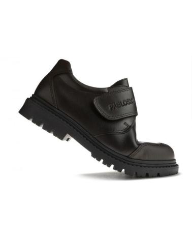 PABLOSKY BLUCHER COLEGIAL VELCRO MARRON