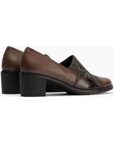PITILLOS ZAPATO ABOTINADO LYCRA MARRON