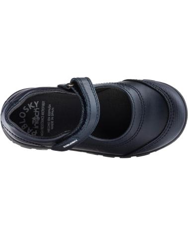PABLOSKY MERCEDES COLEGIAL VELCRO MARINO AZUL MARINO