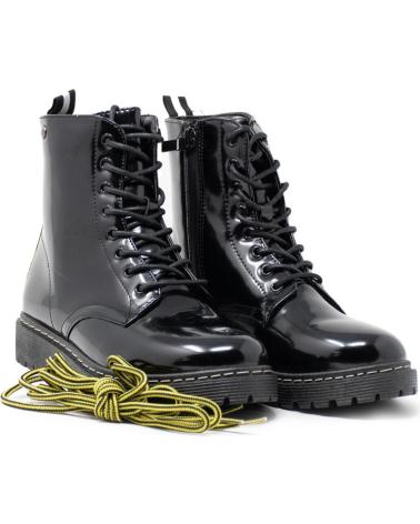 ISTERIA MILITAR BRILLO PISO FINO NEGRO