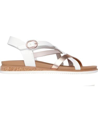 SKECHERS SANDALIA TIRAS WHITE BLANCO
