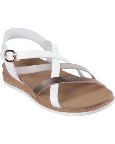 SKECHERS SANDALIA TIRAS WHITE BLANCO