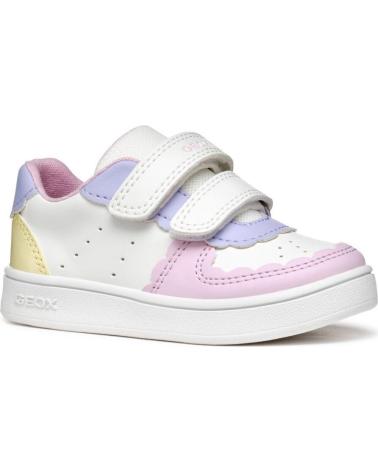 GEOX DEPORTIVO WHITE-LT YELLOW BLANCO