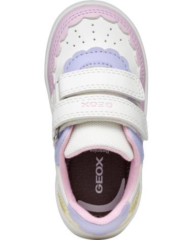 GEOX DEPORTIVO WHITE-LT YELLOW BLANCO
