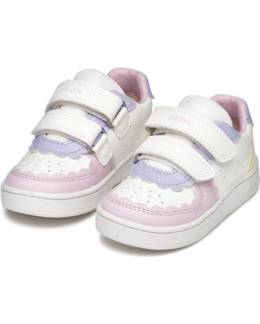 GEOX DEPORTIVO WHITE-LT YELLOW BLANCO