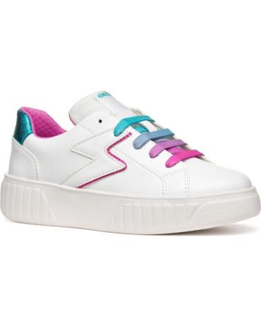 GEOX DEPORTIVO WHITE-MULTICOLOR BLANCO