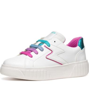 GEOX DEPORTIVO WHITE-MULTICOLOR BLANCO