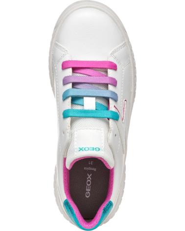 GEOX DEPORTIVO WHITE-MULTICOLOR BLANCO