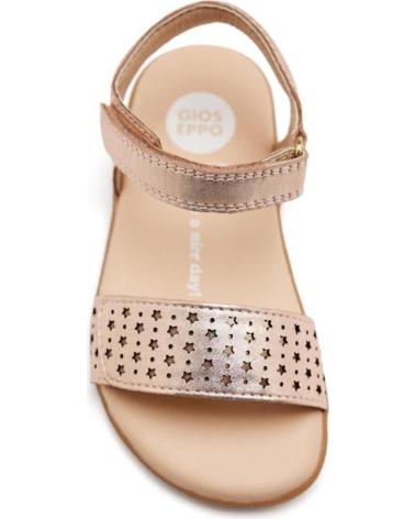 GIOSEPPO SANDALIA RESPETUOSA CALADA ORO ROSADO ORO-PLATINO