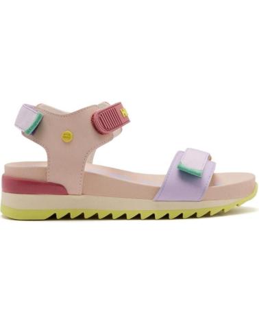 GIOSEPPO SANDALIA DOS VELCROS NUDE