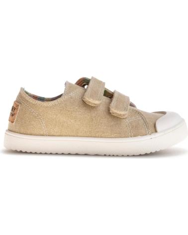 boy Trainers PABLOSKY CANVAS VELCROS BEIGE