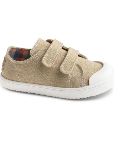 boy Trainers PABLOSKY CANVAS VELCROS BEIGE