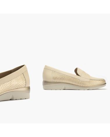 PITILLOS MOCASIN COMBINADO ORO ORO-PLATINO