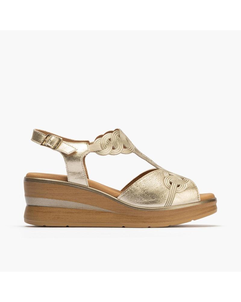 PITILLOS SANDALIA FANTASIA LAMINADO ORO ORO-PLATINO