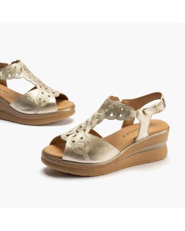PITILLOS SANDALIA FANTASIA LAMINADO ORO ORO-PLATINO