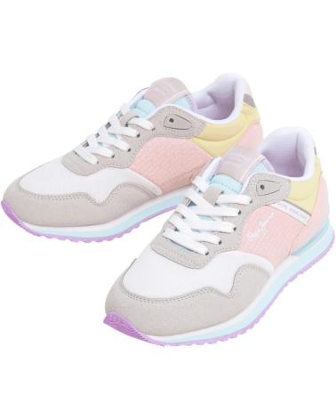 Sneaker für Damen PEPE JEANS DEPORTIVA DE MODA PARA MUJER PGS40017 COLOR GRIS