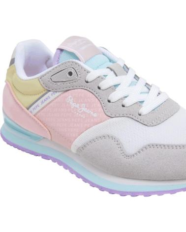 Sneaker für Damen PEPE JEANS DEPORTIVA DE MODA PARA MUJER PGS40017 COLOR GRIS