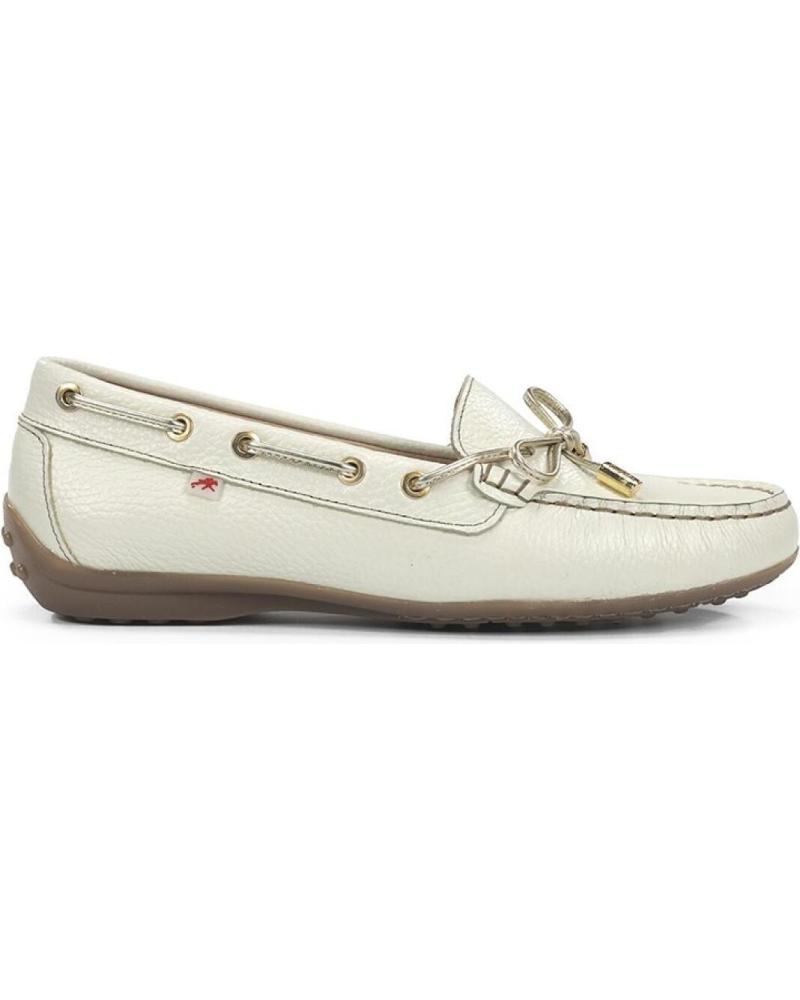 FLUCHOS MOCASIN NAUTICO PLATINO HIELO