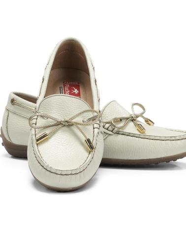 FLUCHOS MOCASIN NAUTICO PLATINO HIELO