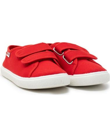 VUL-LADI SNEAKERS VELCROS ROJO