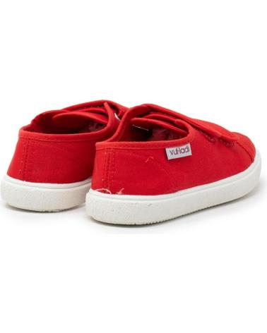 VUL-LADI SNEAKERS VELCROS ROJO