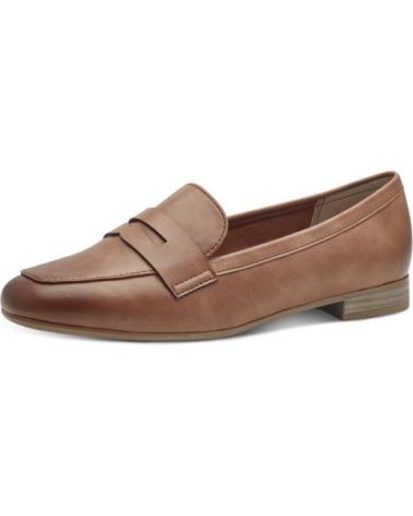 MARCO TOZZI MOCASIN ANTIFAZ CONAC ALTURA TACON 20MM CUERO